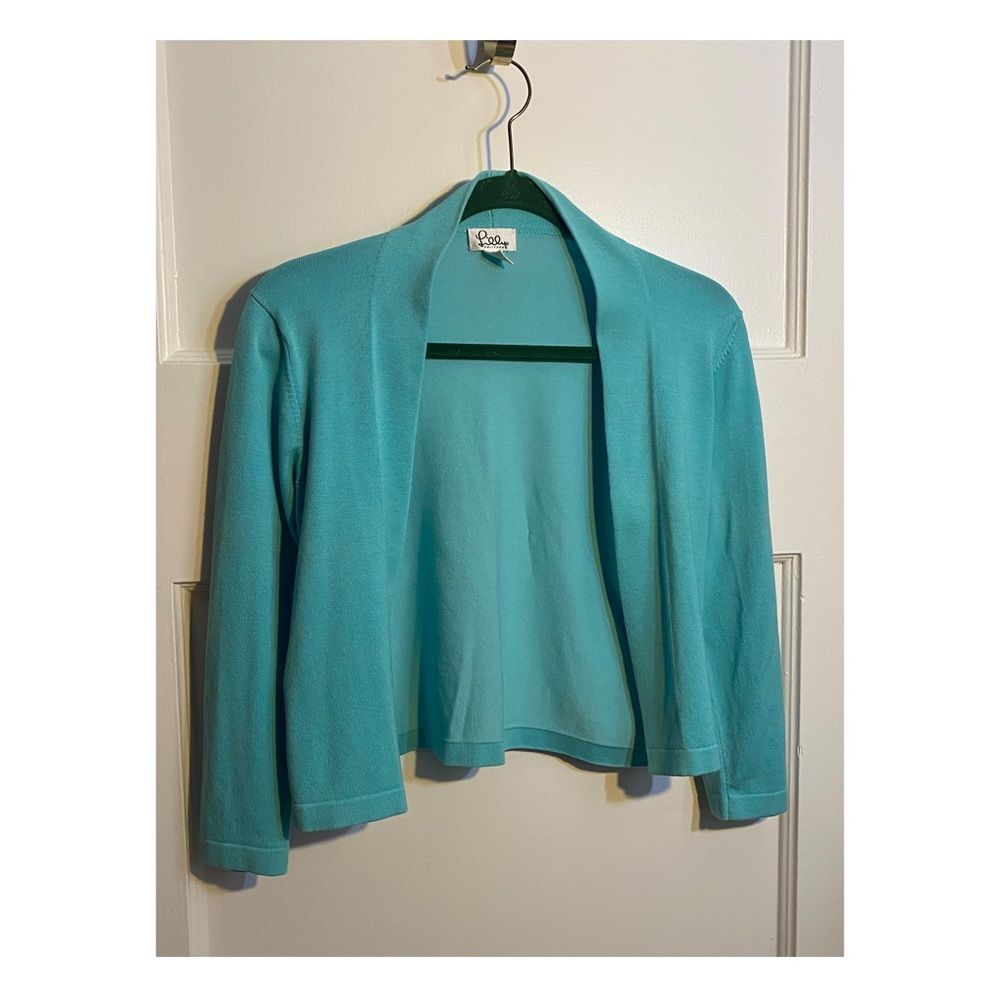 Lily Pulitzer Blue Shrug Size Medium